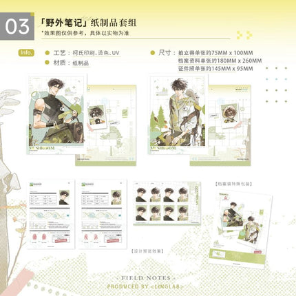 Little Mushroom | Ye Wai Bi Ji & Cai Se Mo Gu & Xin Nian Series LingVisualLog Anime Goods - FUNIMECITY 