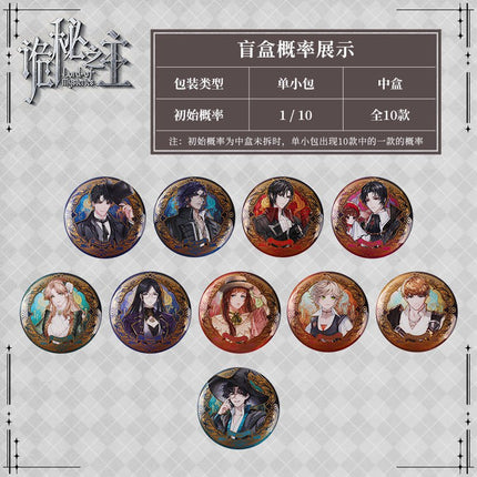 Lord of the Mysteries | Er Ci Yuan Zhu Ti Series Badge Blind Box Guang Bo Anime Goods - FUNIMECITY