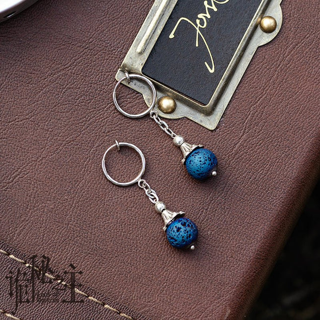 Lord of the Mysteries | Fors Wall's Spirit Shuttle Stone Earring Mr.Yi's Steamland Earrings - FUNIMECITY