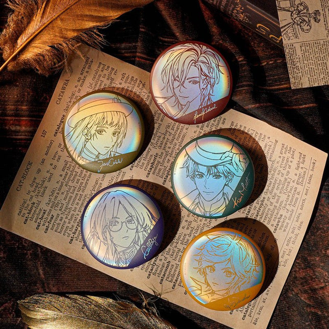 Lord of the Mysteries | Fu Gu Series Badge Blind Box Mo Wan Xiong Anime Goods - FUNIMECITY 