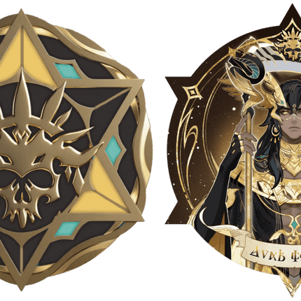 Lord of the Mysteries & Honor Of Kings | Shikishi Board & Acrylic Stand Figure & Metal Pin Set Yue Wen Anime Goods - FUNIMECITY