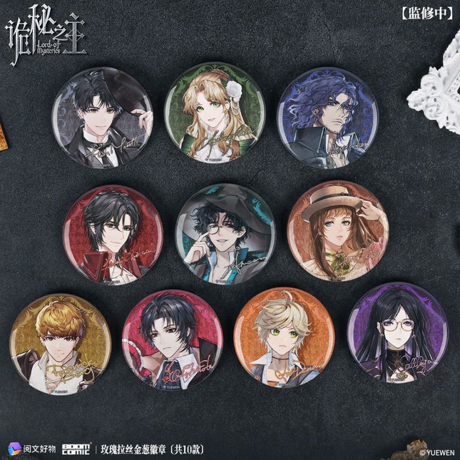 Lord of the Mysteries | Xing He Dong Man Badge Set XINGHEDONGMAN - FUNIMECITY