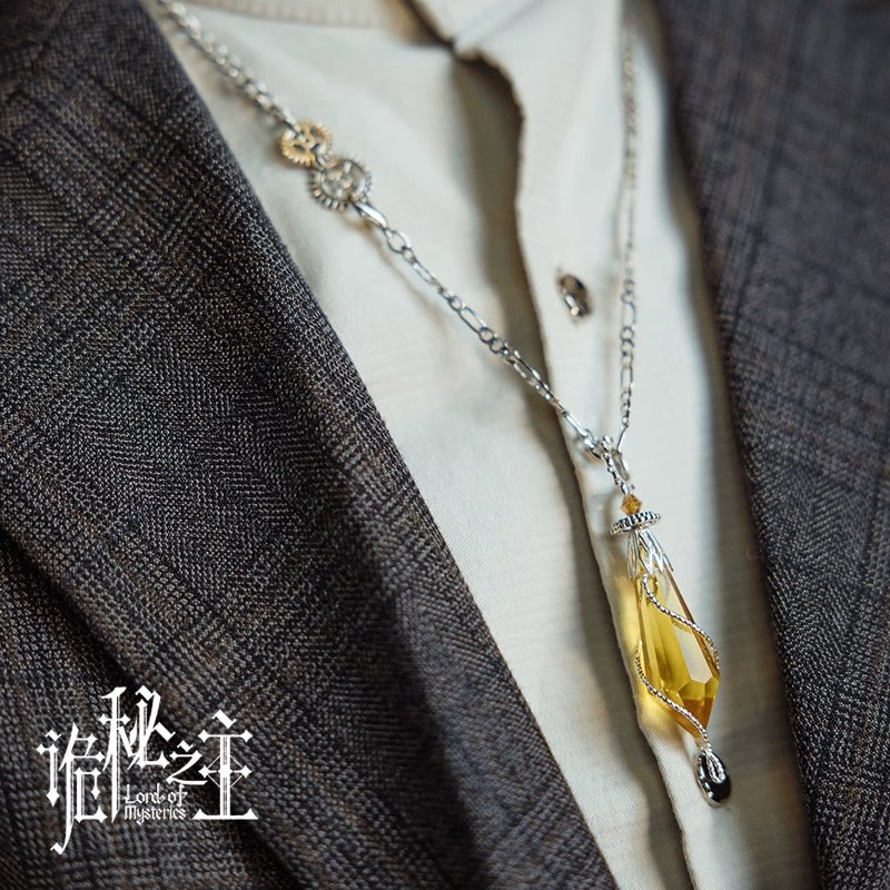 Lord of the Mysteries | Zheng Qi Da Lu Series Klein Necklace Yue Wen- FUNIMECITY