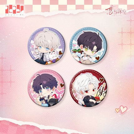 Love And Deepspace | Xin Pan Xu Yu Series Chibi Style Charm & Folder & Badge Paper Anime Goods - FUNIMECITY 