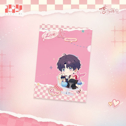 Love And Deepspace | Xin Pan Xu Yu Series Chibi Style Charm & Folder & Badge Paper Anime Goods - FUNIMECITY 