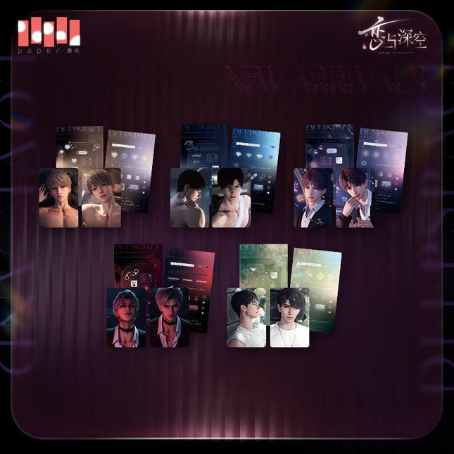Love And Deepspace | Xin Yu Qing Su Photocard Set Paper Art Card - FUNIMECITY 