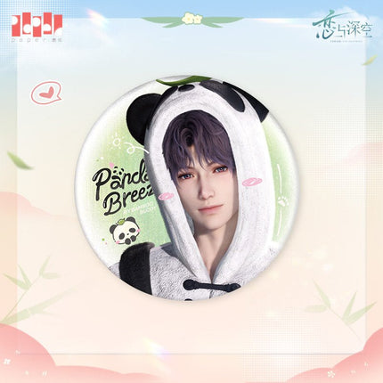 Love And Deepspace | Zhu Lin Qian Yu Series Badge Paper Anime Badge - FUNIMECITY 