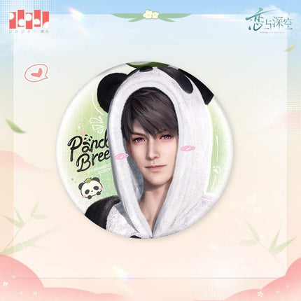 Love And Deepspace | Zhu Lin Qian Yu Series Badge Paper Anime Badge - FUNIMECITY 
