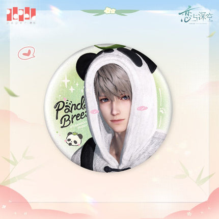 Love And Deepspace | Zhu Lin Qian Yu Series Badge Paper Anime Badge - FUNIMECITY 