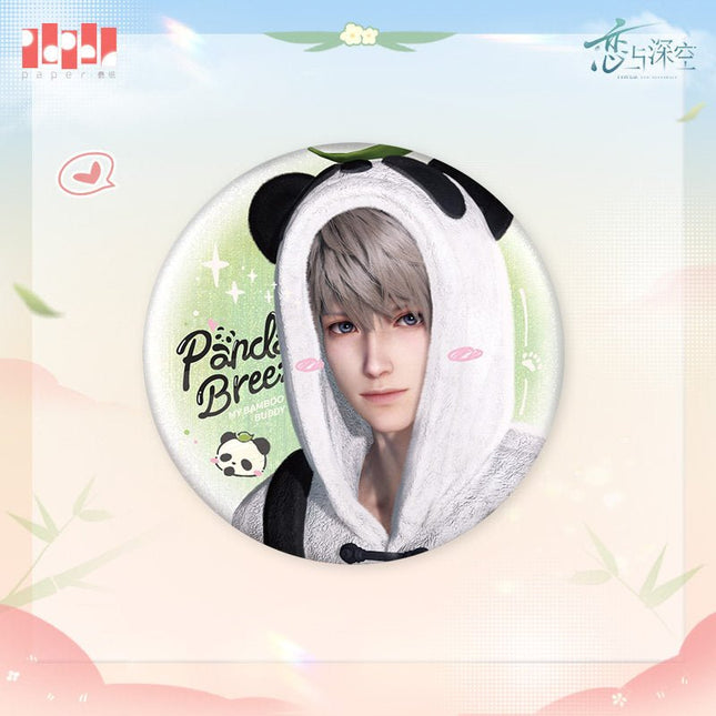 Love And Deepspace | Zhu Lin Qian Yu Series Badge Paper Anime Badge - FUNIMECITY 