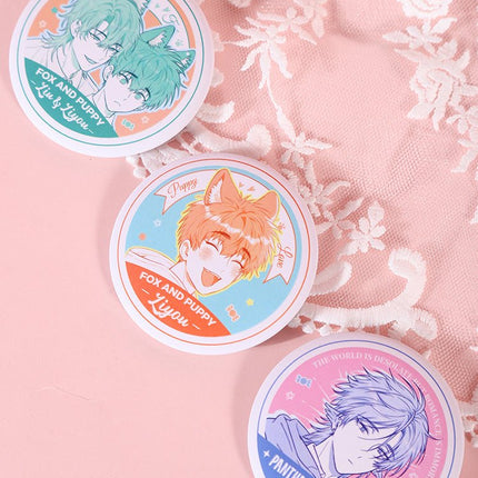 Lying Puppies Will Be Eaten | Vc Milk Topping Series Badge Blind Box Yuan Gu Dong Man Anime Goods - FUNIMECITY 