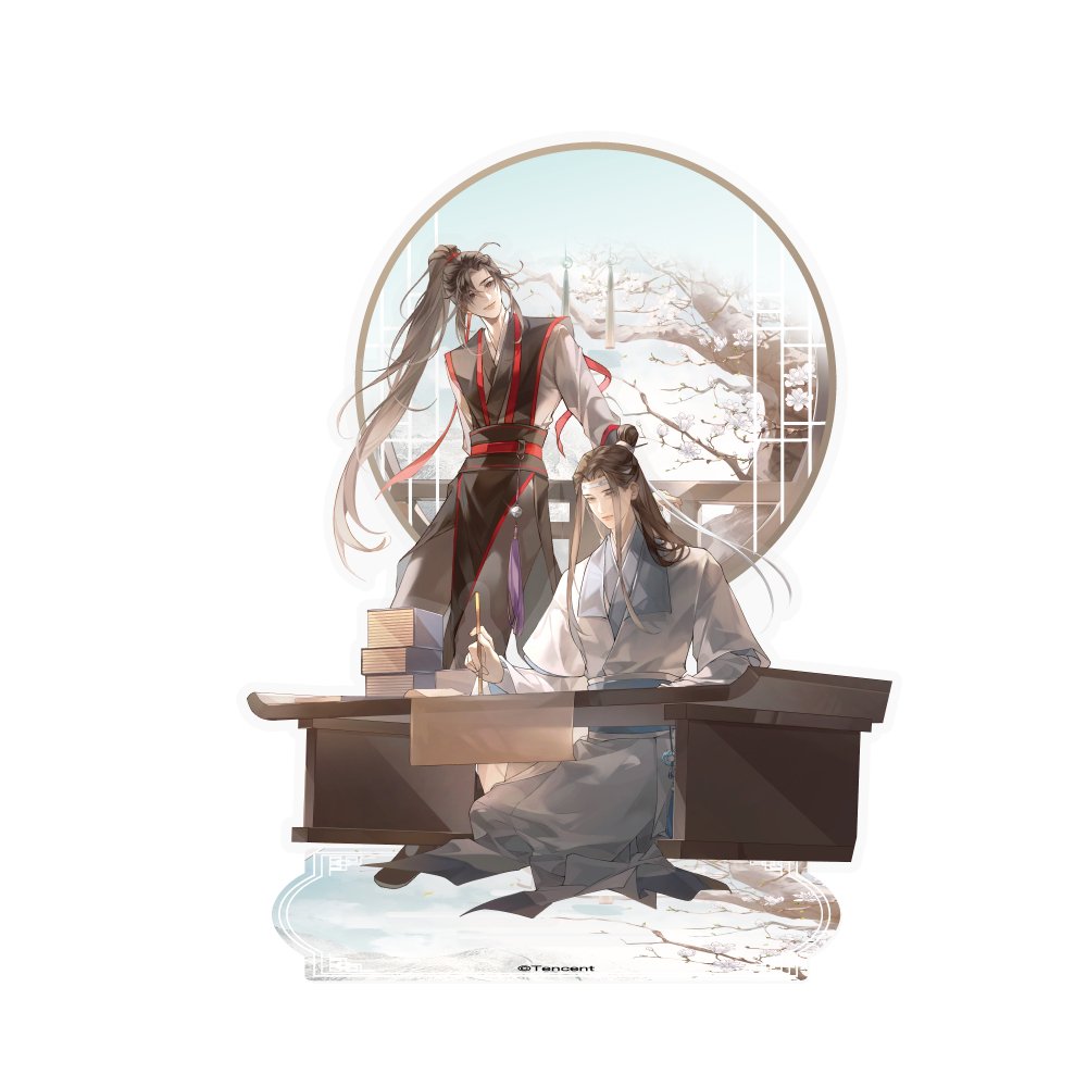 Mo Dao Zu Shi | Cang Shu Ge Series Set Tencent - FUNIMECITY Cang Shu Ge Set - Acrylic Stand Figure - Wei Wuxian & Lan Wangji