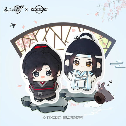 Mo Dao Zu Shi | Chibi Plush Doll Cushion Wei Wuxian & Lan Wangji Mo Dao Zu Shi- FUNIMECITY Cushion-Wei Wuxian & Lan Wangji
