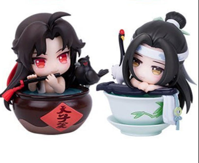 Mo Dao Zu Shi | Chibi Xia Ri Mu Ge Lan Wangji & Wei Wuxian Figurine