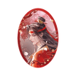 穿花拂鞍系列 / Badge-Lan Wangji (65*93mm)