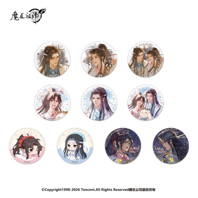 Mo Dao Zu Shi | Lan Wangji Birthday Series Badge & Polaroid Blind Box Nan Man She Anime Goods - FUNIMECITY 