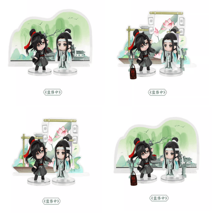 Mo Dao Zu Shi | Qing Pan Xiang Ying Series Chibi Wang Xian Figurine Qing Cang Acrylic Stand Figure - FUNIMECITY 