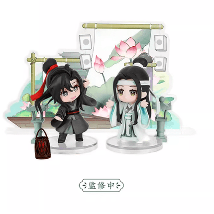 Mo Dao Zu Shi | Qing Pan Xiang Ying Series Chibi Wang Xian Figurine Qing Cang Acrylic Stand Figure - FUNIMECITY 