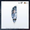望月陈情系列 / Feather Transparent Card(47*146mm) - Lan Wangji