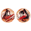 霞染裳系列 / Badge Set-A