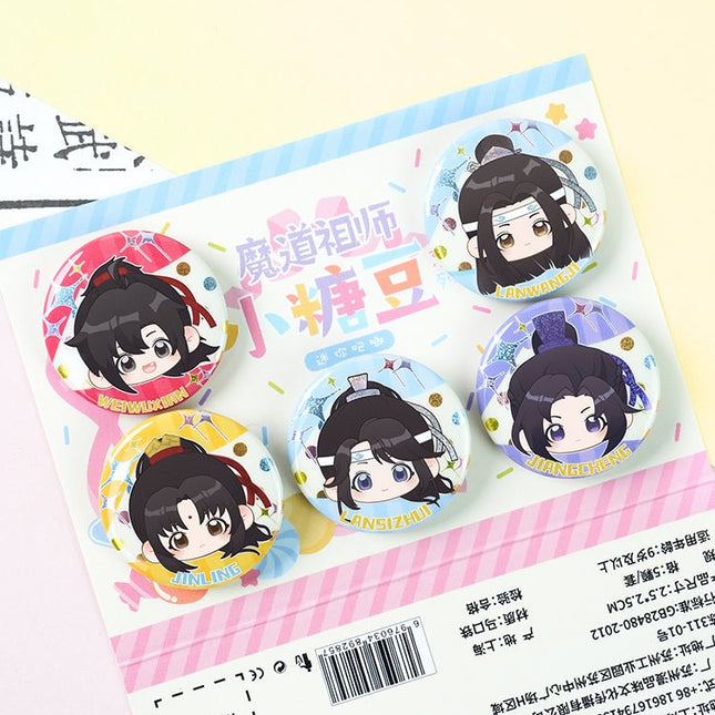 Mo Dao Zu Shi | Xiao Tang Dou Series Mini Badge Set Mo Dao Zu Shi- FUNIMECITY