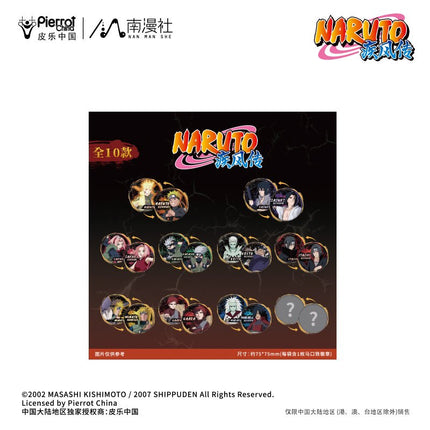 NARUTO | 3D Badge Blind Box Set Nan Man She Anime Goods - Funimecity 