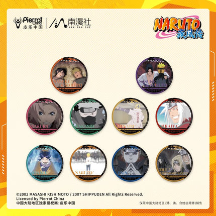 NARUTO | 3D Badge Blind Box Set Nan Man She Anime Goods - Funimecity 