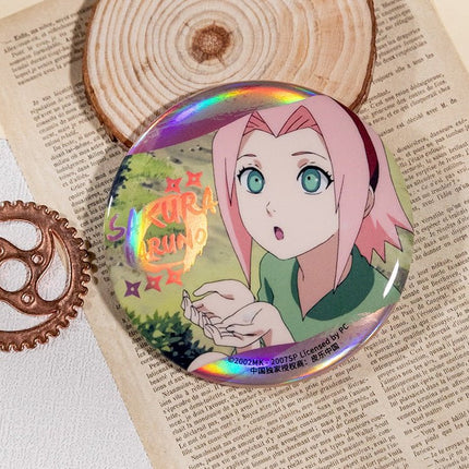 NARUTO | Childhood Series Badge Set XINGHEDONGMAN Anime Badge - FUNIMECITY