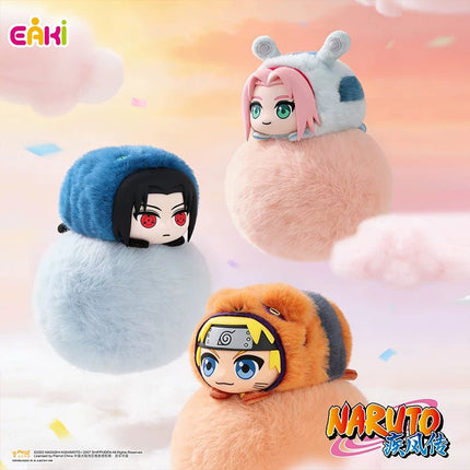 NARUTO | Meng Shou Pa Pa Pai Dui Series Vinyl Plush Doll Blind Box EAKI Plush Doll - Funimecity 