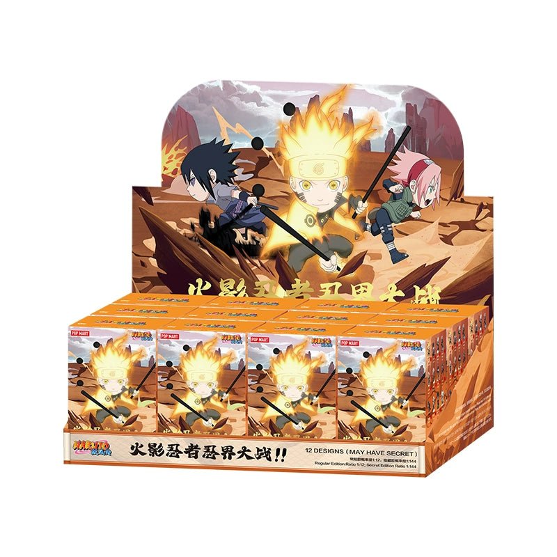 NARUTO | Ninja War Series Blind Box Figurine Set POP MART - FUNIMECITY