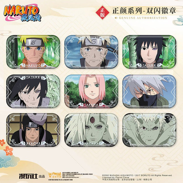 NARUTO | Zheng Yan Series Badge Set XINGHEDONGMAN Anime Badge - FUNIMECITY