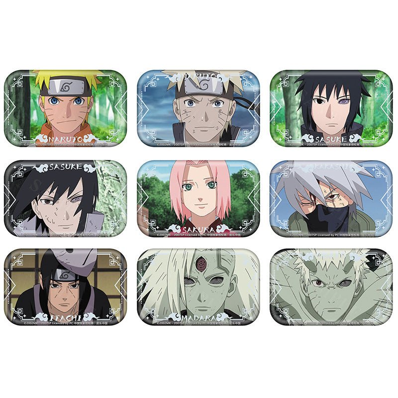 NARUTO | Zheng Yan Series Badge Set XINGHEDONGMAN - FUNIMECITY