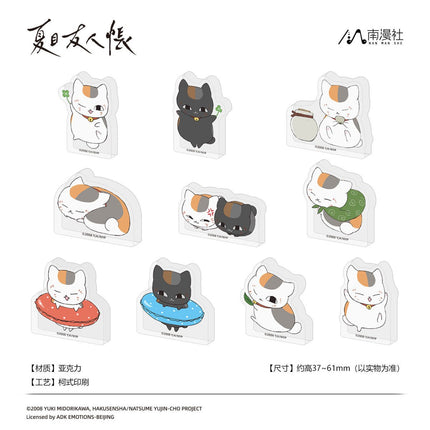 Natsume’s Book of Friends | Badge & Coaster & Acrylic Stand Blind Box Nan Man She Anime Goods - Funimecity 