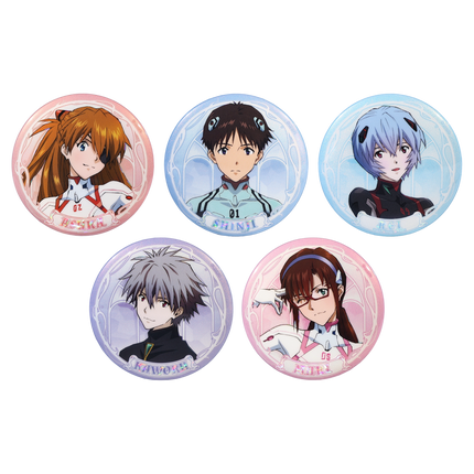 Neon Genesis Evangelion | Chu Xing Zhi Jing Series Badge Blind Box BOOM COMIC Anime Goods - Funimecity 