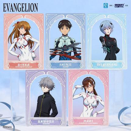 NEON GENESIS EVANGELION | Chu Xing Zhi Jing Series Charm & Transparent Card Set BOOM COMIC Anime Goods - Funimecity 
