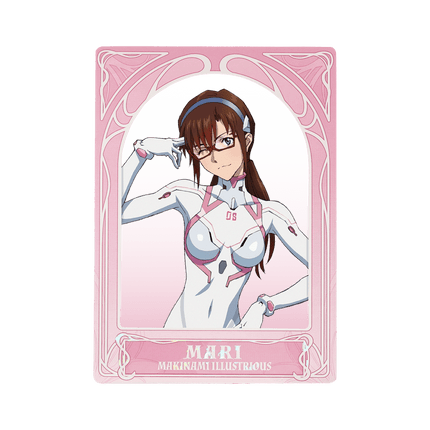 NEON GENESIS EVANGELION | Chu Xing Zhi Jing Series Charm & Transparent Card Set BOOM COMIC Anime Goods - Funimecity 