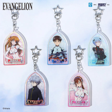 NEON GENESIS EVANGELION | Chu Xing Zhi Jing Series Charm & Transparent Card Set BOOM COMIC Anime Goods - Funimecity 
