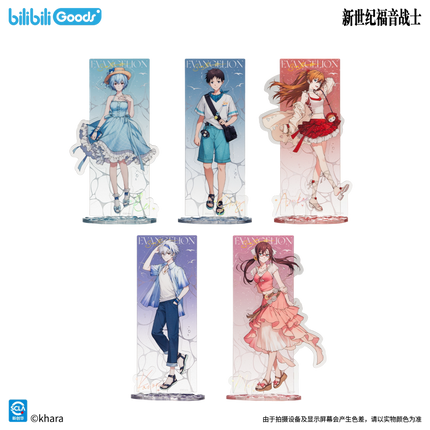 NEON GENESIS EVANGELION | Sea Breeze Minicuter Series Plush Doll & Acrylic Stand Set Bilibili Anime Goods - Funimecity 