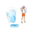 Acrylic Stand(140*50mm) / 浮浪解夏系列 / Masaharu Niou