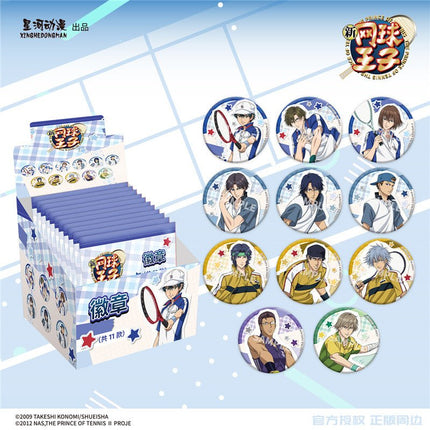 New Prince Of Tennis | Random Badge & Stand Figure & Holographic Ticket Xing He Dong Man Anime Goods - FUNIMECITY 