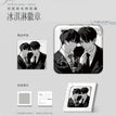 栀子花&冰淇淋系列 / Badge-Bing Ji Ling (8*8cm)