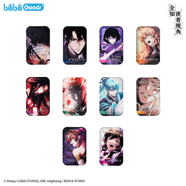 Omniscient Reader's Viewpoint | Badge & Charm & Acrylic Stand Figure & Sticker Set Bilibili Anime Goods - FUNIMECITY 