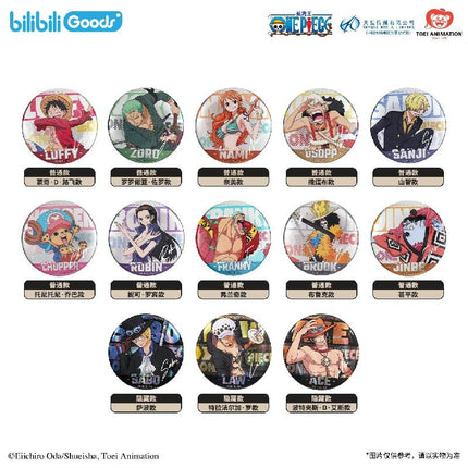 ONE PIECE | Badge Blind Box Bilibili Anime Goods - FUNIMECITY