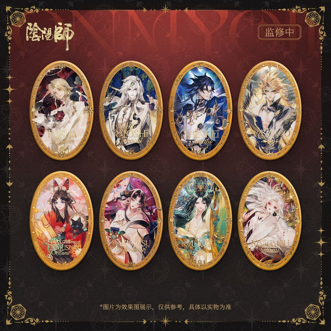 Onmyoji | Sui Shi Liu Ying Dian Cang Pi Fu Series Badge Blind Box Onmyoji Anime Badge - Funimecity 