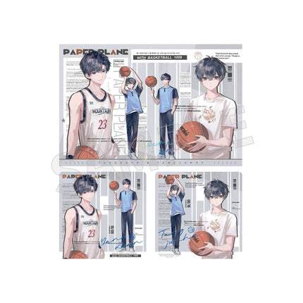 Paper Plane | Sporty & Yi Wei & Yu Xin Tong Yue Series qi qiu nuan nuan xing Anime Goods - FUNIMECITY 