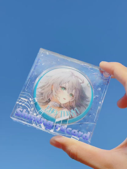 Anime Badge Display | Ice & Sea Acrylic Badge Display