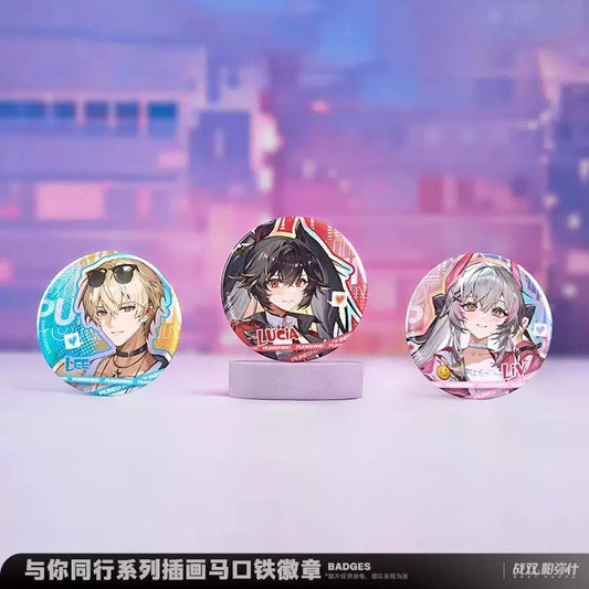 Punishing: Gray Raven | Yu Ni Tong Xing Series Badge Set Li Ting - FUNIMECITY