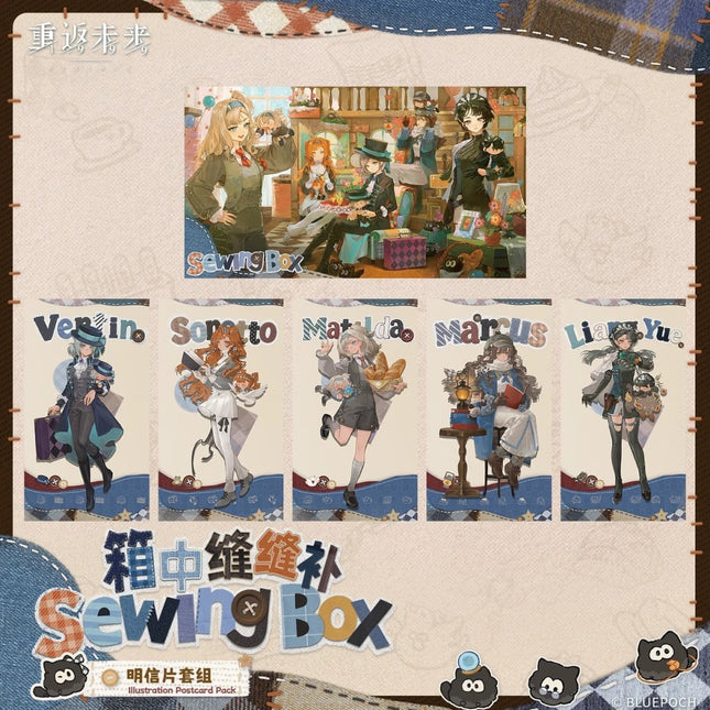 Reverse: 1999 | Xiang Zhong Feng Feng Bu Bu Series Chibi Acrylic Stand & Postcard Reverse 1999 Anime Goods - Funimecity 
