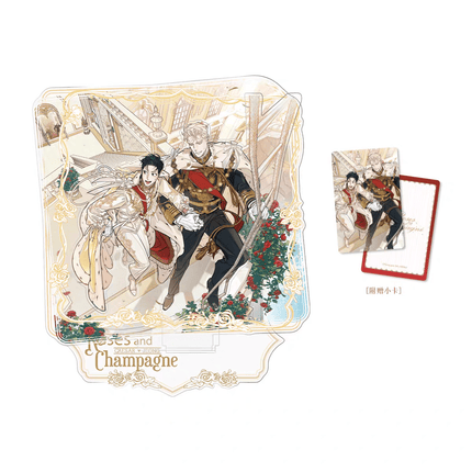 Roses And Champagne | Art Card & Badge & Plush Doll Li Ting Anime Goods - FUNIMECITY