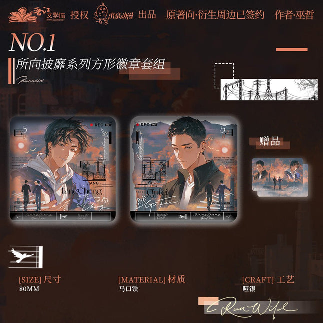 Run Freely: Saye | Suo Xiang Pi Mi & Zhu Lang & Lan Shan & Lan Shan Ni Xiang Guo Yi Hou Ma Series Chu Quan Dong Man Anime Goods - Funimecity 